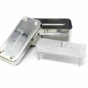 Dental Endo Files Burs Holder <b>Stand</b> Autoclave Disinfection Case Stainless Steel CE Approved Surgical Instruments Handheld - Product Image 3