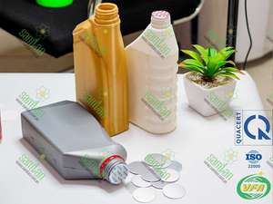 Micro-Perforated Breathable Induction Liner Vent Seal for Chemical Storage <b>Bottles</b> - Product Image 6