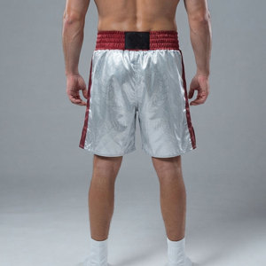 Pantalones Cortos de Boxeo de Poliéster Transpirable Ecológicos de Alta Calidad con Costuras Reforzadas y Diseño Personalizado para Entrenamiento Diario - Product Image 6