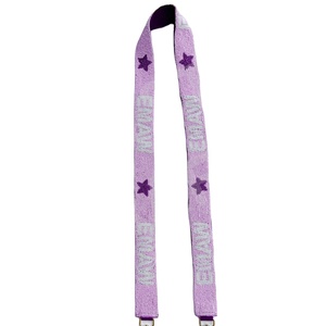 Sangle de sac à main en perles EMAW STAR Design Sangles de sac en perles de rocaille personnalisées en or blanc Sangle de perles personnalisée pour sacs - Product Image 1