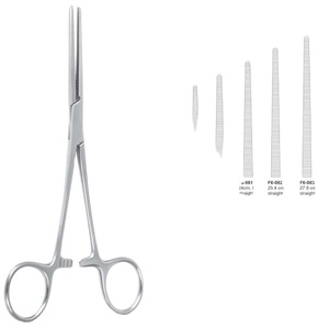 Nuevas Pinzas Pean de Acero Inoxidable, Rectas y Curvas con Mordazas Dentadas para Sujetar Vasos Sanguíneos y Tejidos - Product Image 5