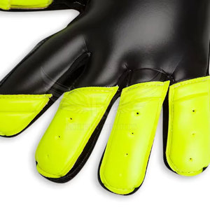 Guantes de Portero Profesionales de Cuero de Alta Calidad con Logotipo Personalizado, Ajustables, Impermeables, Nuevo Estilo, Entrenamiento, en Stock - Product Image 4