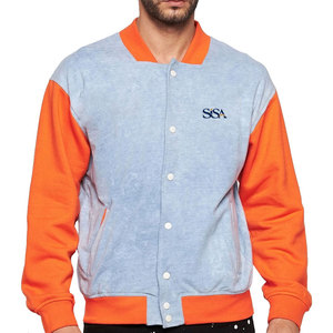 Chaqueta Deportiva para Hombre, Estilo Letterman, Diseño Frontal Invernal, Prenda Exterior Casual y Resistente - Product Image 1