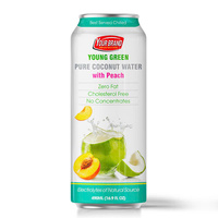 Vietnam Wana Gezonde Kokoswater Natuurlijke Kleur & Smaak Frisdranken OEM/ODM Drankproducent Zonder Conserveermiddelen 100% Zuiver