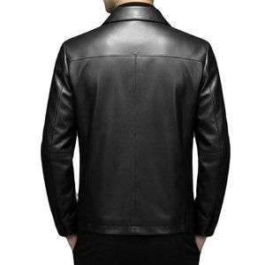 Breathable Comfortable <b>Leather</b> <b>Jacket</b> Best Price Outdoor Wear Wholesale Price <b>Men</b> Winter <b>Jacket</b> - Product Image 2