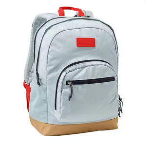 Lightweight <b>Nylon</b> <b>Backpack</b> Unisex Casual Softback Design Arcuate Shoulder Strap Zipper Closure 20-36L Geometric Pattern Durable - Product Image 4