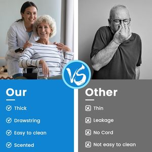 ถุงใส่ของในห้องน้ำ, ถุงอนามัย, แผ่นรองเตียง 100 ชิ้น, ลิ้นชักแบบใช้แล้วทิ้ง, แผ่นรองชักโครก, ถุงใส่ของในห้องน้ำแบบพกพา - Product Image 4