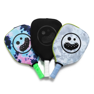 Bolsa de Raqueta de Pickleball de Cuero PU Personalizada 2026 con Bordado e Impresión de Logotipo, Incluye Funda para Raqueta de Pickleball - Product Image 1
