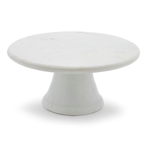 New Design Round White <b>Marble</b> <b>Cake</b> <b>Stand</b> Factory Sustainable Dessert Plates for Birthday White Stone <b>Cake</b> <b>Stand</b> - Product Image 1
