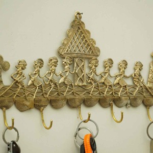 Perchero de pared premium con forma de llave vintage para una decoración elegante - Product Image 3