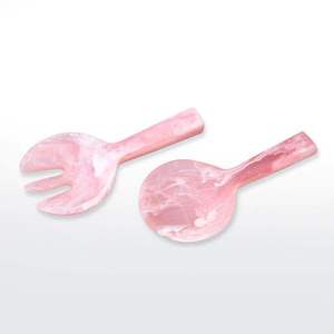 ช้อนรับประทานอาหารสุดหรู ช้อนเรซิ่นคู่ ช้อนตกแต่งในครัว ชุดช้อนเรซิ่นพรีเมียม ชุดช้อนชาสุดหรู ชุดช้อนกาแฟแฟนซี - Product Image 1