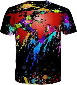 T-shirts personnalisés pour hommes à manches courtes, coupe classique, imprimés sur toute la surface, écologiques, à séchage rapide et anti-plis, vente en gros - Product Image 5