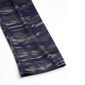T-shirt à manches longues en coton pour homme, col rond, décontracté, idéal pour le printemps - Product Image 3