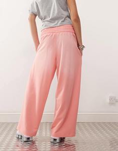 Pantalon de jogging unisexe en coton éponge, coupe ample, avec logo personnalisé - Product Image 2