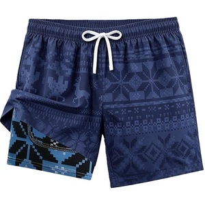 <b>Shorts</b> Polyester or Nylon Geometric Print Swim <b>Shorts</b> Quick Dry Casual Style <b>Woven</b> Polyester Drawstring Waist from Bangladesh - Product Image 1