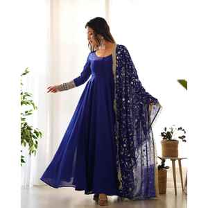 BATA ANARKALI DUPPTA CONJUNTO COMPLETO CON PENT LISTO PARA LLEVAR DKB -241 - Product Image 3
