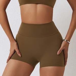 Outfitize International Wholesale Women Training Shorts Sublimation High Waisted Gym Workout Shorts Breathable <b>Athletic</b> Wear - Product Image 4