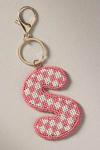 Embroidery Beaded <b>Keychain</b> Handmade Luxury Key Ring with Intricate Beadwork Design Beautiful Handmade Embroidered Beaded Keychai - Product Image 4