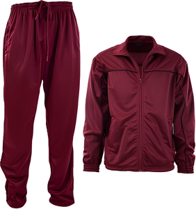 Ensemble de survêtement personnalisé en polyester/coton respirant avec capuche, coupe-vent rose pour l'hiver, pour hommes et femmes, idéal pour le tennis, la course à pied, l'entraînement et le volley-ball - Product Image 5