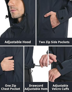 เสื้อแจ็คเก็ตกันหิมะแบบกันน้ำสำหรับฤดูหนาวปี 2026 ขายส่ง OEM สำหรับทุกเพศ  แบบมีฮู้ดบุฉนวนกันความร้อน  เสื้อโค้ทและแจ็คเก็ตสำหรับผู้ชาย - Product Image 4