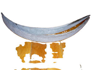 Poignée de couteau en corne de buffle noire faite à la main Style animal écologique avec finition brillante polie pour couteaux personnalisés - Product Image 2