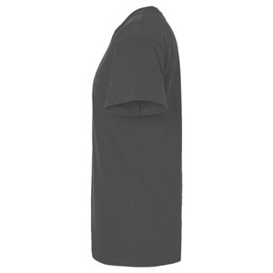T-shirts tricotés 100 % coton pour hommes 2026, couleur anthracite, avec options de tailles et de logo personnalisables - Product Image 3