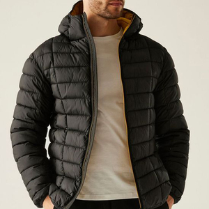 High Quality Custom Men's <b>Feather</b> <b>Down</b> Puffer Jacket Windproof Winter Coat New Design - Product Image 1