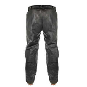Pantalons en cuir pour hommes de qualité supérieure, vêtements de mode, design personnalisé, OEM ODM, pantalons en cuir durables et confortables, fournisseur - Product Image 3