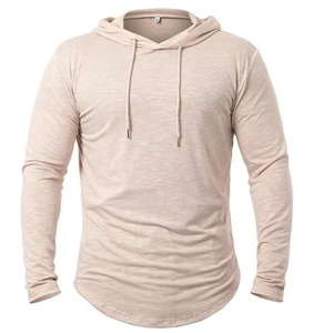 Sudadera con Capucha de Alta Calidad para Hombre, Manga Larga, Secado Rápido, para Entrenamiento, Verano, Casual, Running - Product Image 1