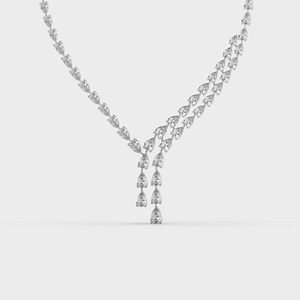 Collar Exclusivo con Colgante Chapado en Oro de 18K |   Joyería de Lujo Premium para Regalo de Compromiso y Boda - Product Image 1