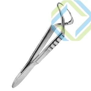 Jones Manual Stainless Steel Towel Forceps & Clamps 9cm CE Certified Surgical Instruments for Veterinary Clinics - Product Image 1