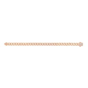 Bracelet chaîne plaqué or rose 0,84 carat avec fermoir flèche diamanté, bijoux unisexes de luxe pour tous les jours - Product Image 6
