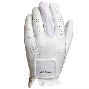Premium Black Cabretta Leather Men's Sports Stable Grip High Performance Golf Gloves Adult <b>Maximize</b> Wear Blank Logo - Product Image 5