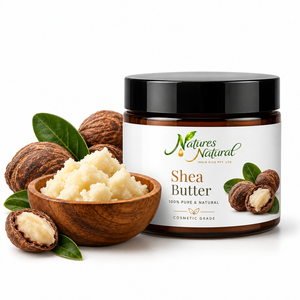 Beurre de karité bio naturel d'Inde, 100% pur, pressé à froid, non transformé, hydratant éclaircissant pour le soin du corps, adultes, tous types de peau - Product Image 2