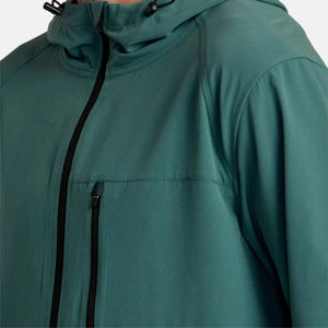 Veste coupe-vent imperméable décontractée de haute qualité pour hommes, idéale pour la randonnée et la pêche en plein air, vente en gros - Product Image 2