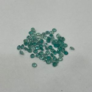 Grandidierite Naturelle Ronde Taillée 3mm Calibrée Pierre Précieuse Bleue Non Traiterée de Madagascar Haute Qualité Vente en Gros - Product Image 5
