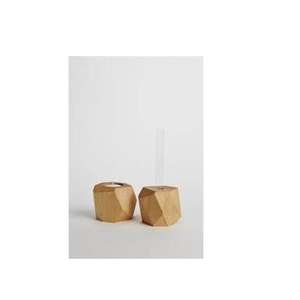 Portavelas de Madera Clásico Hecho a Mano para Bodas, Eventos Festivos, Fiestas y Regalos, Mini Portavelas para Mesa de Hogar o Restaurante - Product Image 5