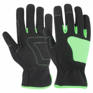 Gants de travail mécaniques de haute qualité en cuir synthétique Amara, respirants, avec dos de la main en Spandex résistant aux chocs, pour la sécurité des mécaniciens - Product Image 3