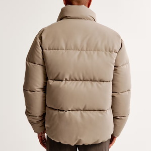 Custom Branded <b>Men</b>’s Puffer Jacket Durable Quilted Bubble Outerwear with Enhanced Warmth Retention - Product Image 2