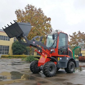 Chargeuse sur pneus compacte de 1 à 3 tonnes, petite chargeuse frontale, équipement de construction diesel, machine robuste pour l'exploitation minière et agricole - Product Image 1
