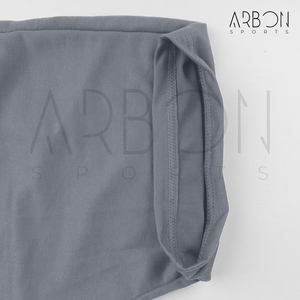 Nouvel Arrivage Short Tricoté Classique Gris Longueur Mi-Cuisse, Taille Haute Élastique, Cordon de Serrage et Poches Latérales Profondes, Prix de Gros - Product Image 5