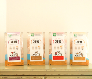 [EJ International] Gaeppeong - Snack Orgánico de Arroz Inflado para Perros, Sabor Original a Arroz Integral, Forma de Hueso, Golosina Crujiente para Perros - Product Image 2