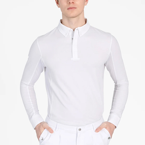 Ropa Técnica Ecuestre para Hombre, Camisas de Manga Larga para Montar a Caballo, Precio al por Mayor, Camisas de Montar a Caballo de Secado Rápido y Alta Calidad - Product Image 1