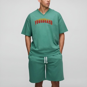 2026 New Arrived Custom Made 100% Nylon <b>Shorts</b> Set Lightweight <b>Polyester</b> Two Piece Nylon Windbreaker Tracksuits for Men - Product Image 5
