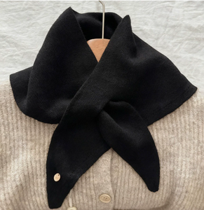<b>Cream</b> Knit <b>Scarf</b> Shawl Wrap Soft Winter Neck Cover for <b>Women</b> - Product Image 3