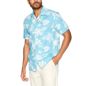 Chemise Hawaïenne Homme à Manches Courtes, Chemise de Plage Décontractée, Col Revers, Imprimée, Chemise d'Été, Service OEM Personnalisé - Product Image 6
