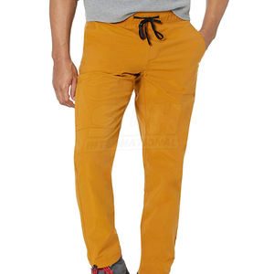 Custom Print Logo 100% Cotton Casual Mid Waist <b>Men</b> <b>Trouser</b> for Adult Size <b>Lightweight</b> Breathable High Quality Reasonable Price - Product Image 3