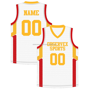 Uniformes de Baloncesto Personalizados Estilo Hip-Hop Urbano, Reversibles, con Logotipo Sublimado, Malla Transpirable - Product Image 1