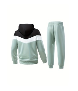 Highest Quality Oversized Tracksuit For Men Sweat Sets 2 Piece Outfit Men's Hoodie Jacket <b>Trousers</b> Tracksuit Men Tracksuit - Product Image 3