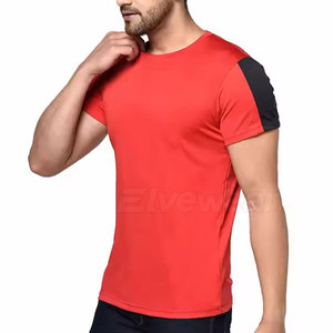 Camiseta Deportiva Transpirable y Ecológica para Hombre, con Logotipo Impreso, Cómoda, de Secado Rápido, con Cuello Redondo y Manga Corta, en Spandex/Poliéster - Product Image 4
